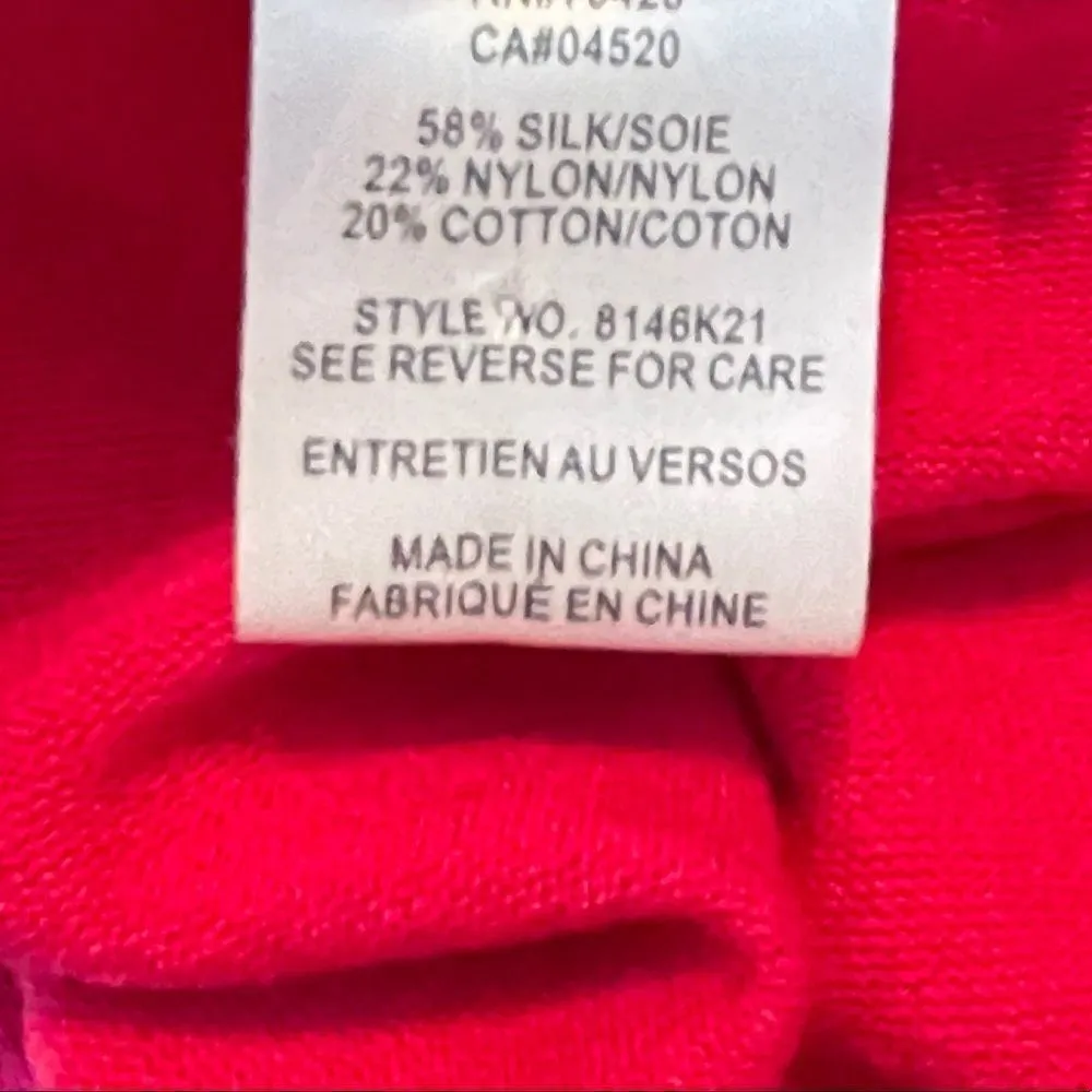 Sharon Young Silk Blend Cardigan Sweater‎ Size M - Image 2