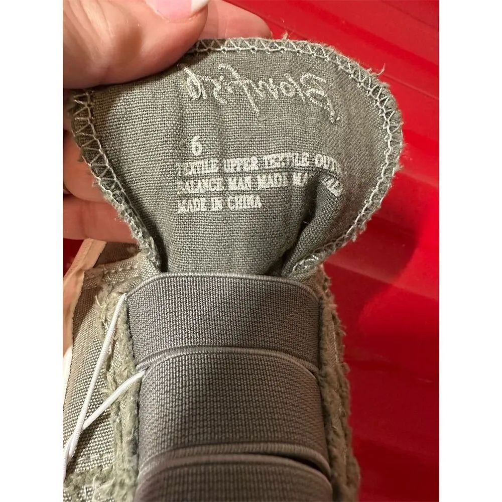 Blowfish Malibu Women's Marley size 6 Green Slip - Image 7