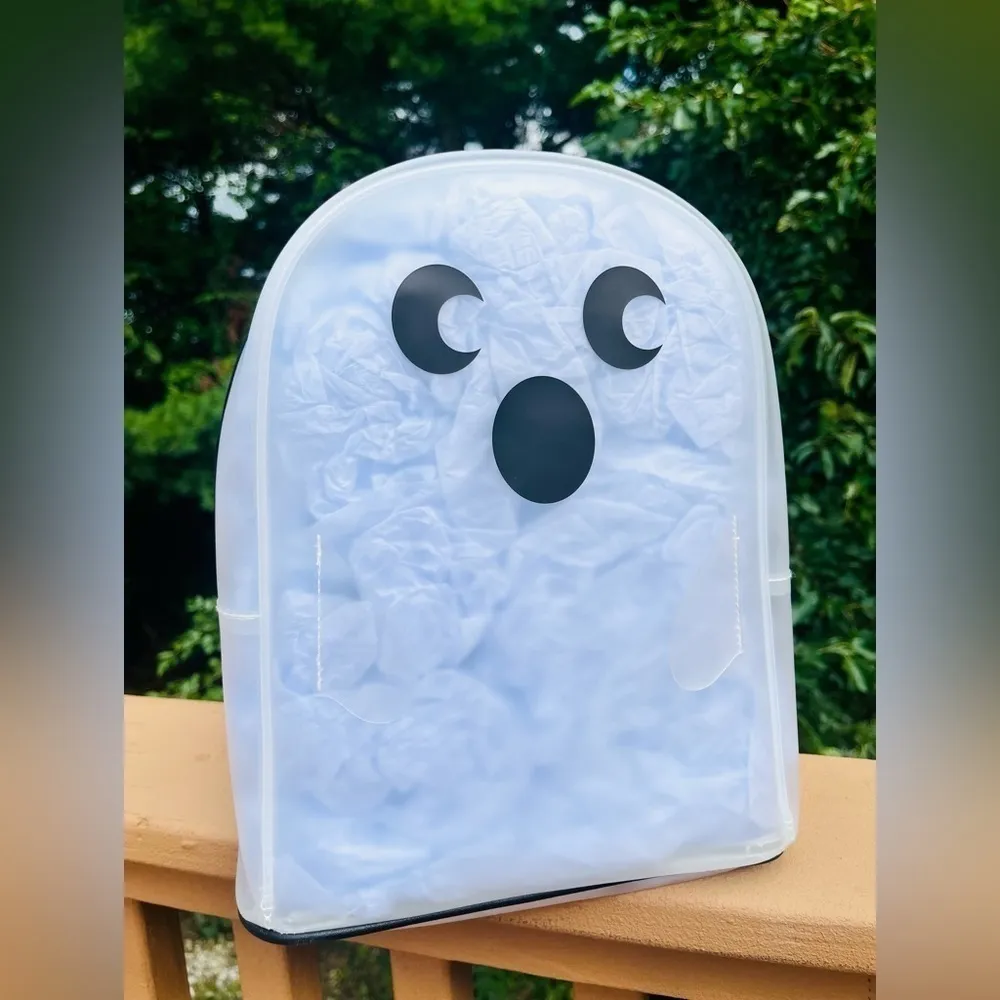 Mad Engine Clear Ghost Backpack NWT​ Black - Image 2