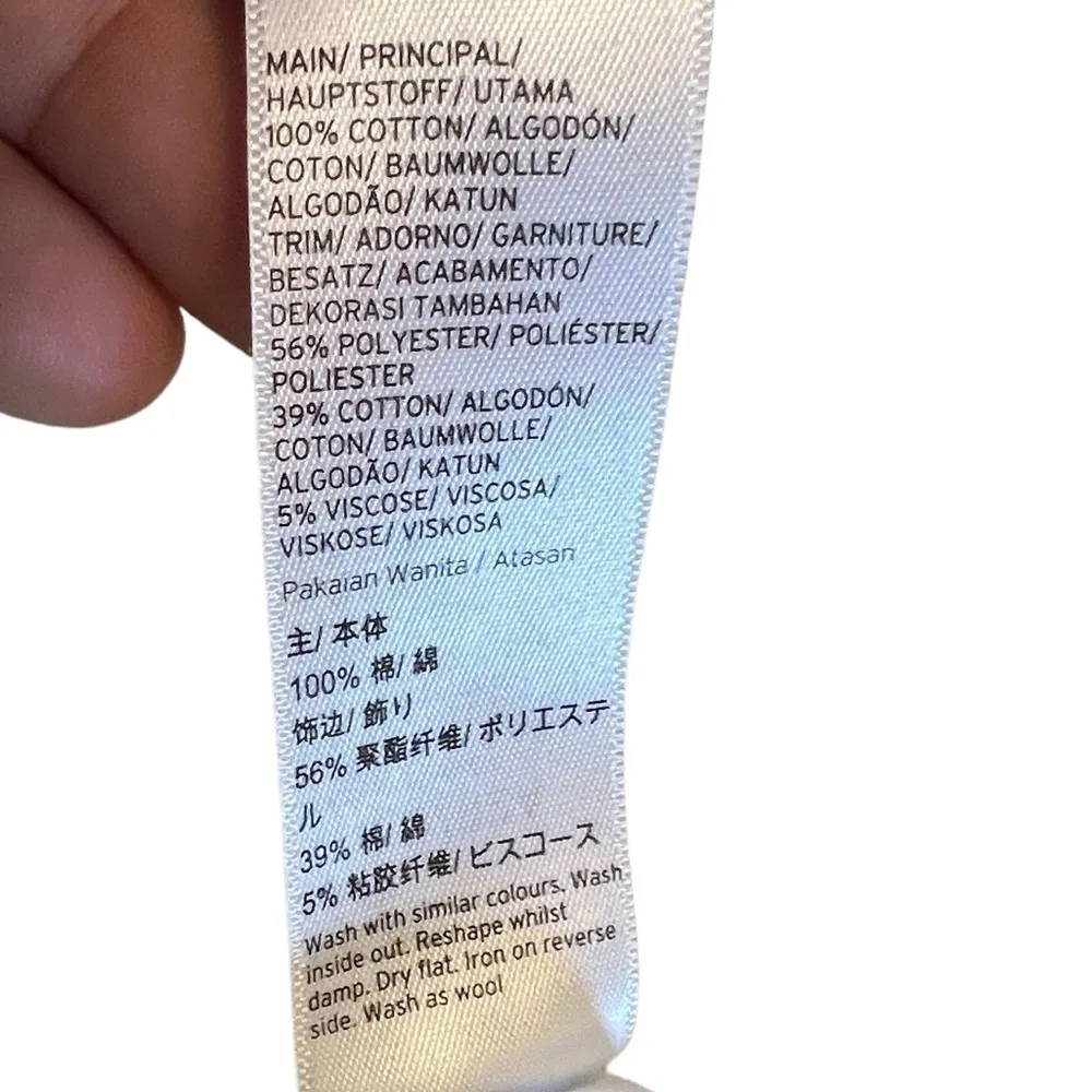 Topshop Embroidered Sweater Crop Top - Image 6