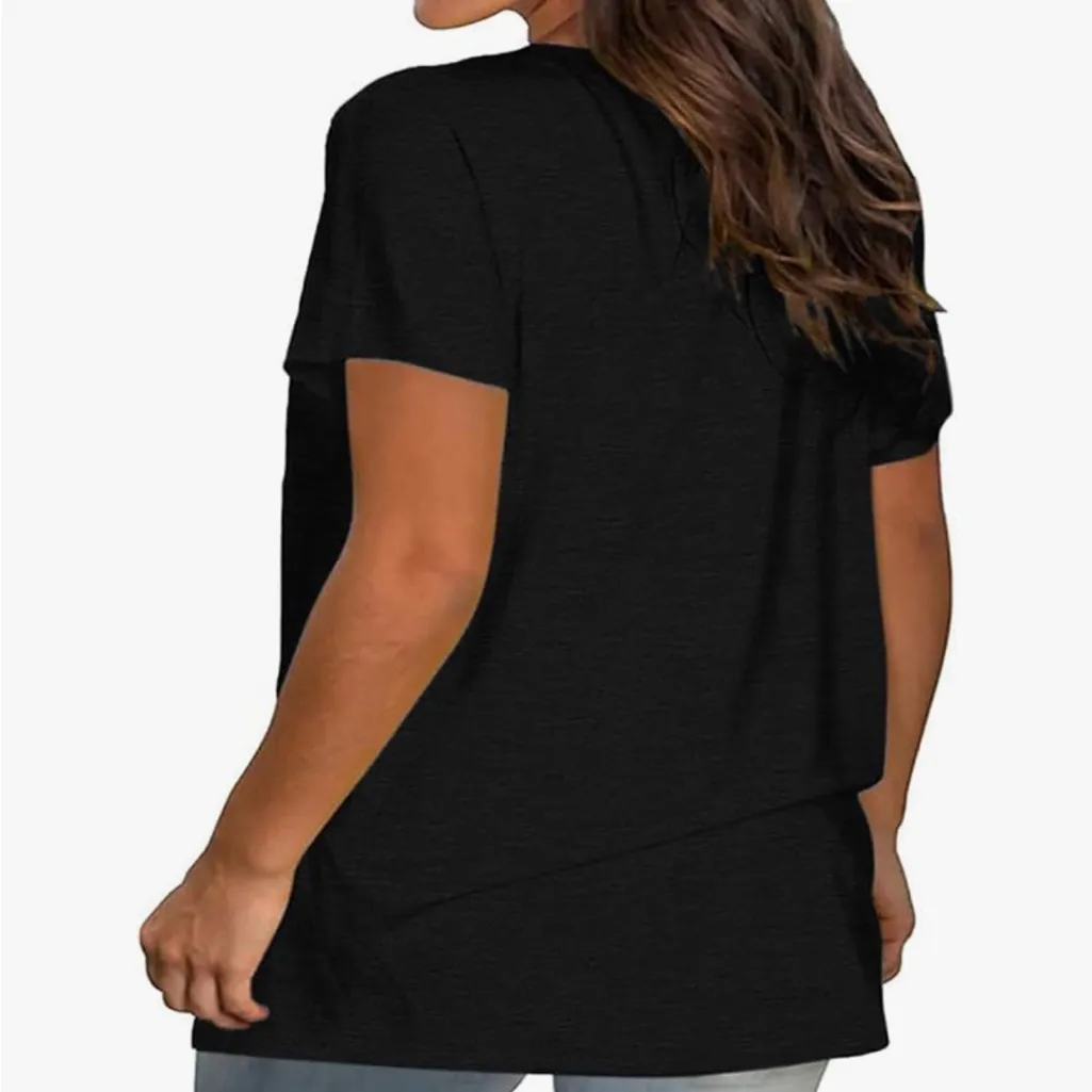 Zeagoo Smooth As Tennessee Whiskey Keyhole Sexy VNeck Country Music Graphic Tee - Image 3