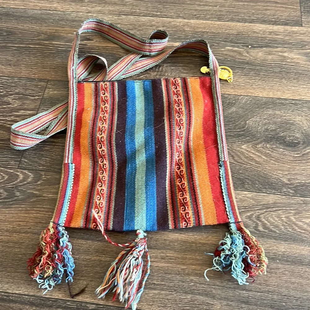 Purse with Fringe from Peru - Image 3