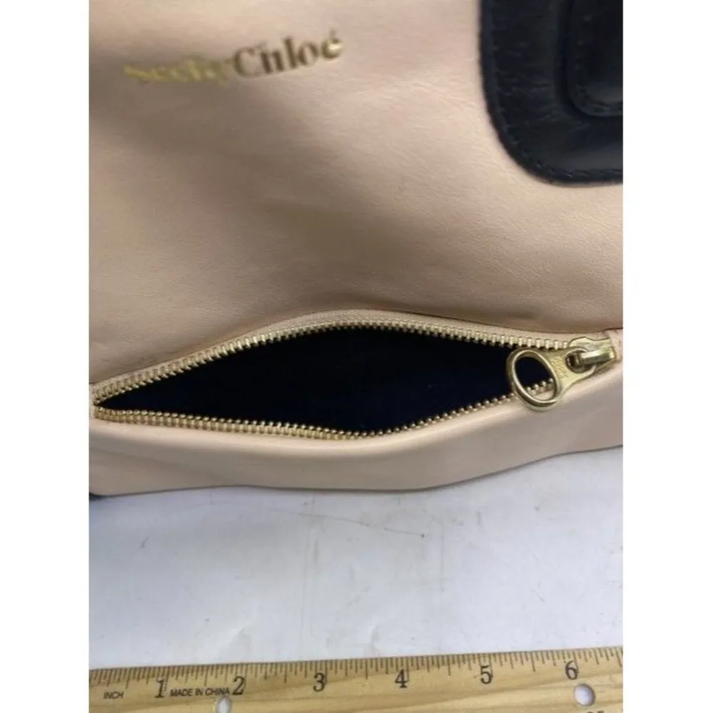 See By Chloe Iris Small Handbag Bliss And Black Leather Cross Body Bag - Image 5