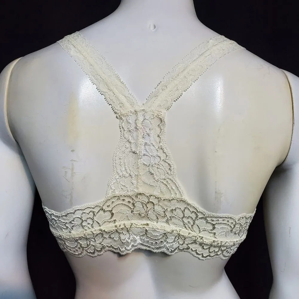 NWT Anemone Cream Lace Bralette (S/M) - Image 5