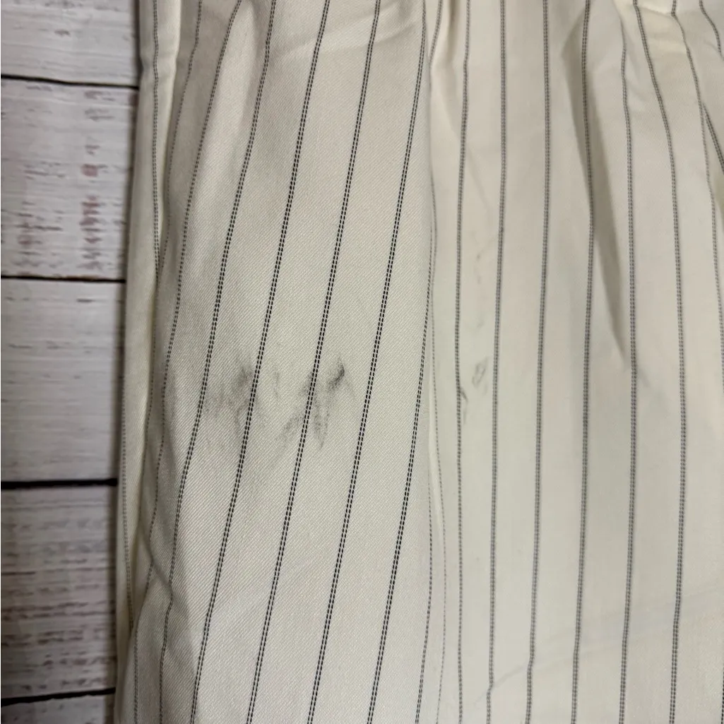 Steve Madden Cream Pinstripe Dress Pants - Image 3