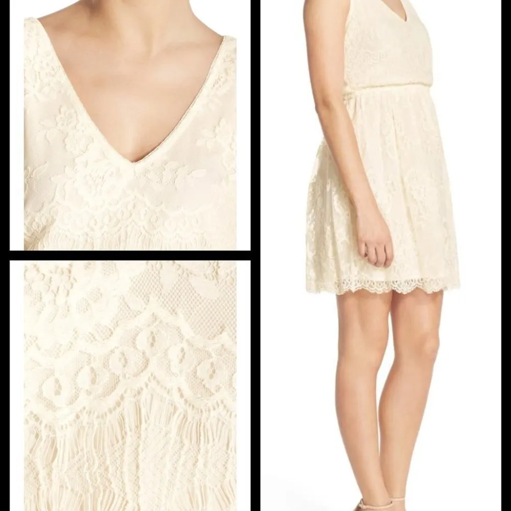 💕BB DAKOTA💕 Ariella Lace Fit & Flare Dress M NWT - Image 6