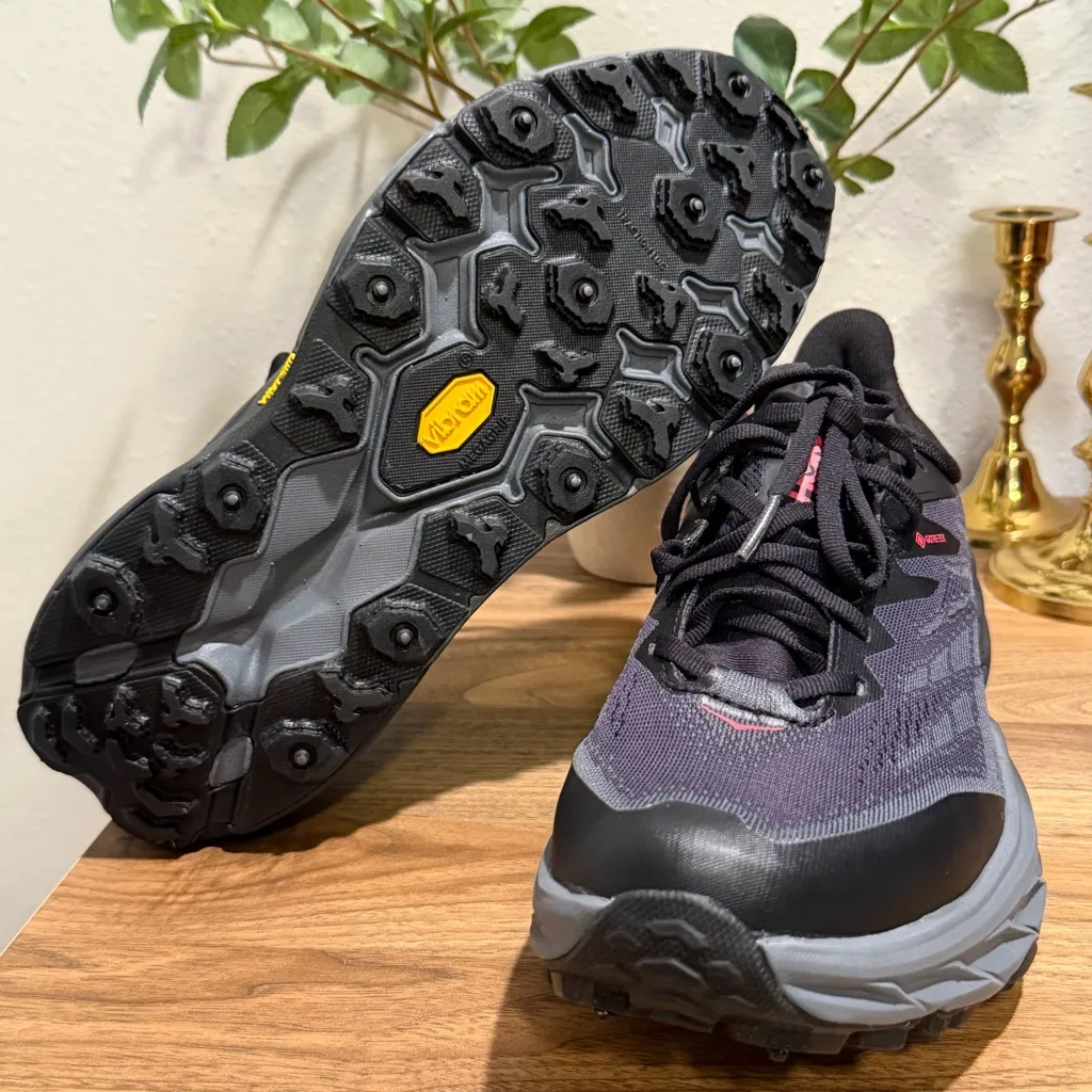 Hoka One One NWOB Women’s 9B Speedgoat 5 GTX Spike Trail Running Shoes Athletic - Image 7