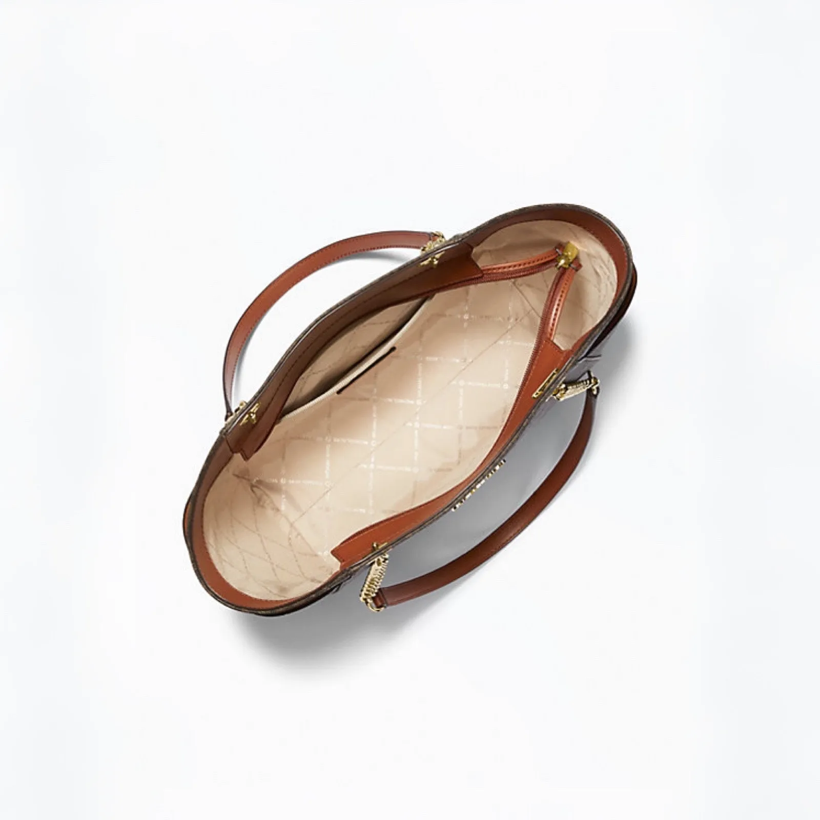 Michael Kors Jet Set Large Signature Logo Shoulder Bag - Image 9