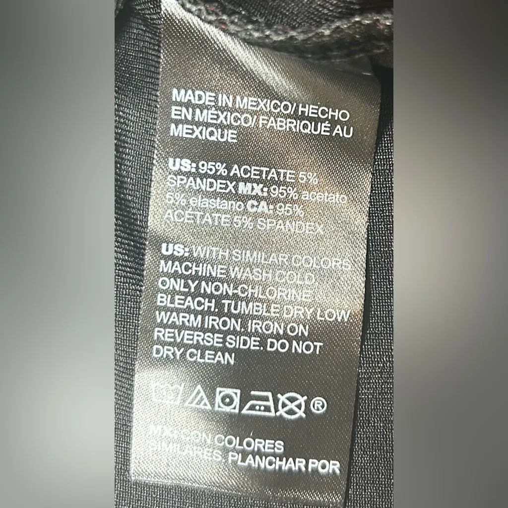 Travelers By Chicos  Women’s Size 3 16/18 Black Slinky Open Front Cardigan - Image 3