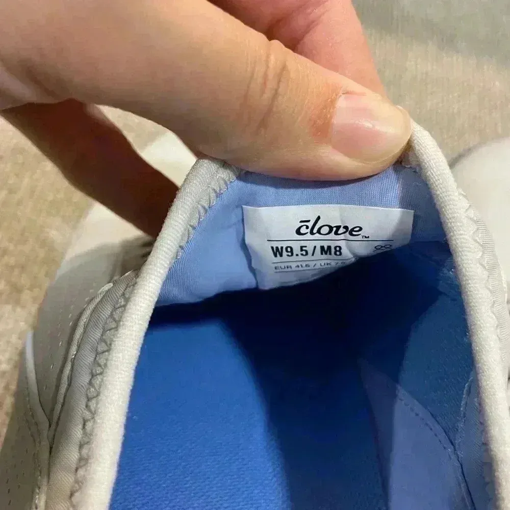 Women's Clove Nursing Comfort Tennis Shoes Grey Matter Blue Size 9.5 - Image 5