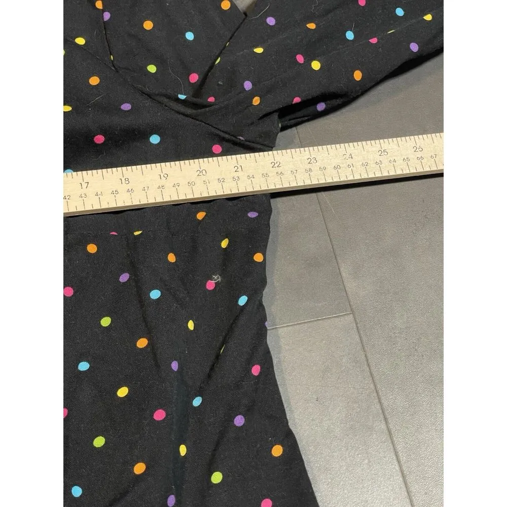 Tara Jones Buttoned Polkadot Coat Blazer Light‎ Jacket Plus Size 1X. D - Image 5