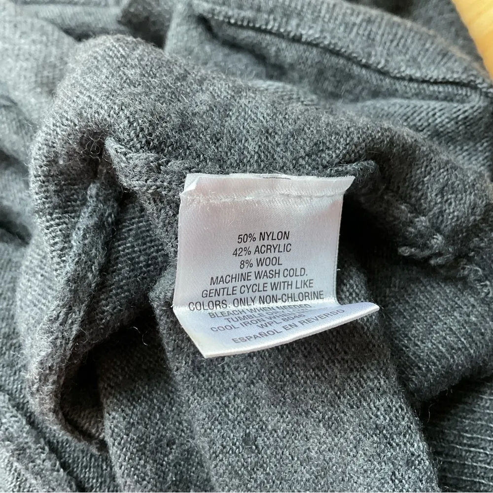 Maison Jules Open Front Wool Blend Cardigan Size XS - Image 4