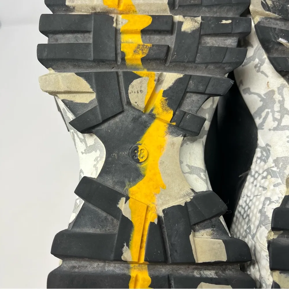 Bueno Black Sneakers Chunky Dad Shoe Lace Up  Womens Size EU 38 US 7.5 - 8 - Image 11