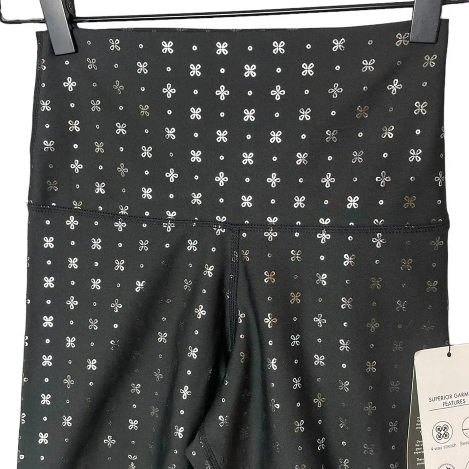 Glyder Women’s High Power II Bike Shorts Size XS in Black / Silver Gloss - Image 4