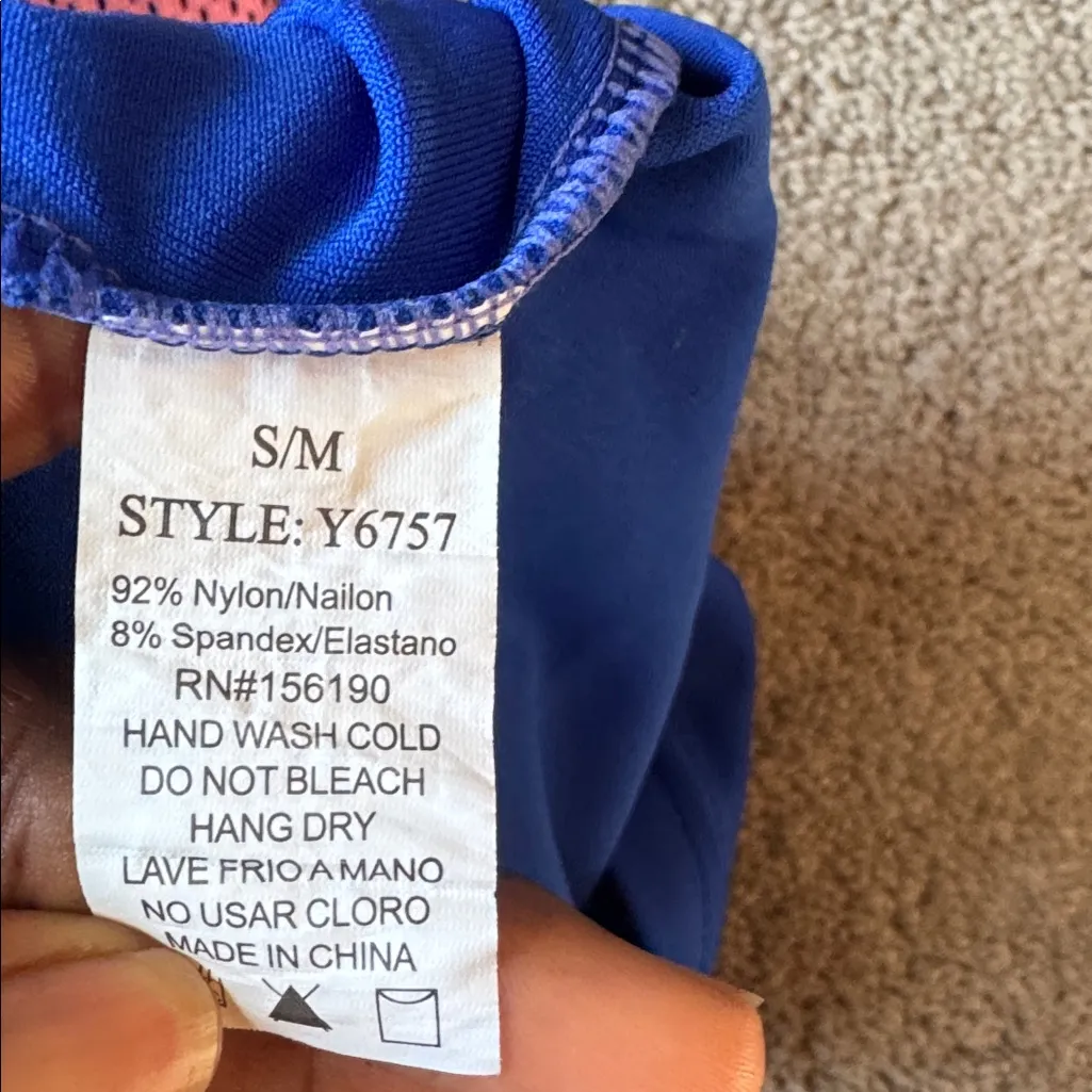 Blue Two Piece Activewear Set SIZE S/M - Image 3