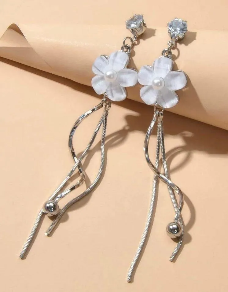 American Vintage Silver Plated Earrings  - Image 2