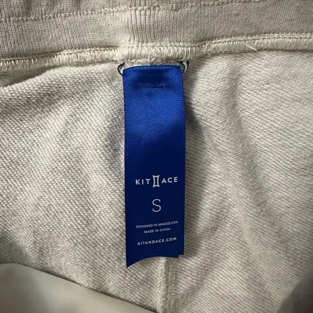 Kit & Ace Light Grey Jogger Sweatpants Size S Gray - Image 4