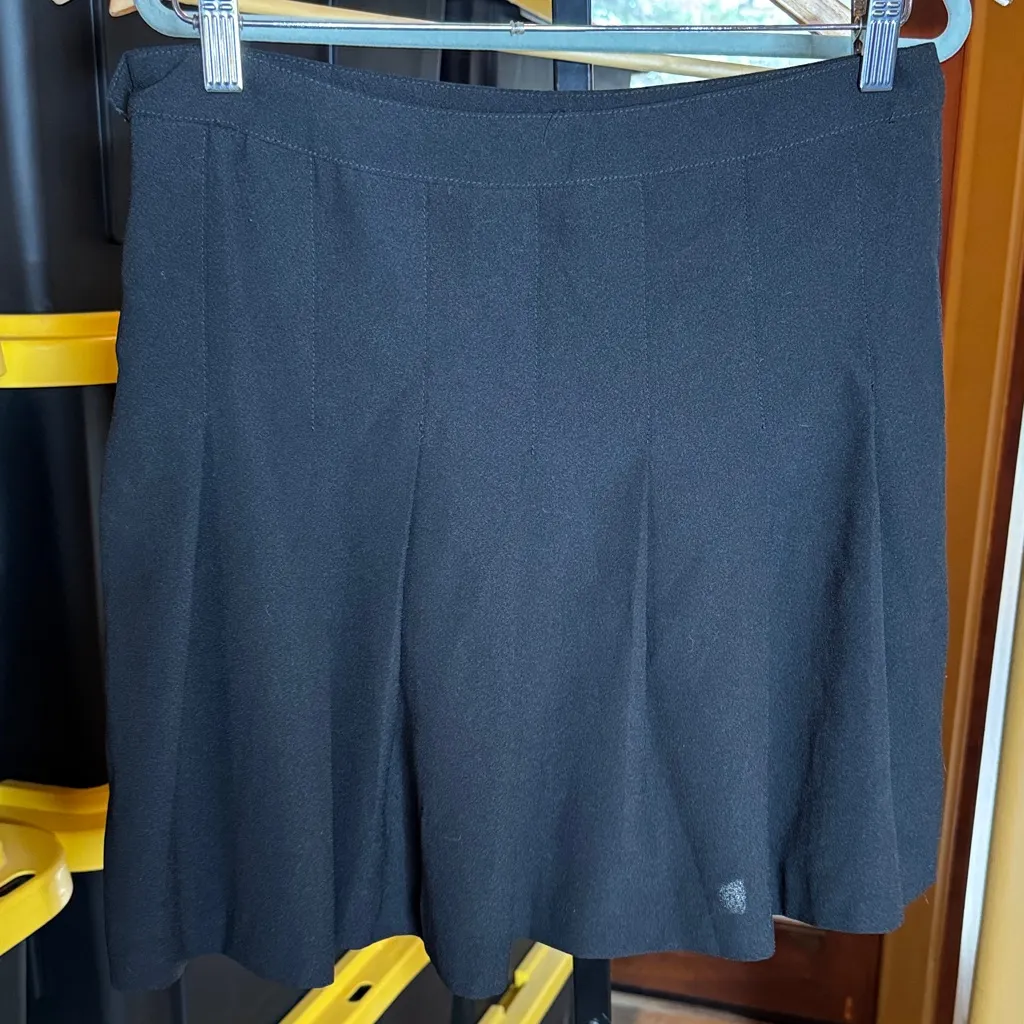 HAVE Fashion Los Angeles Classic Black Pleated Women's Skirt Size Large - Image 6