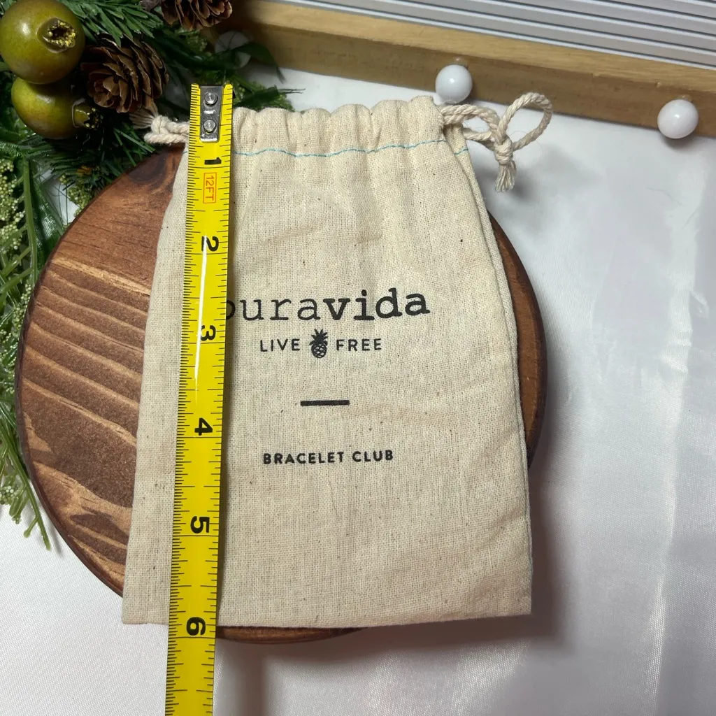 Pura Vida Natural Cream Artisan Support Pouch - Image 3