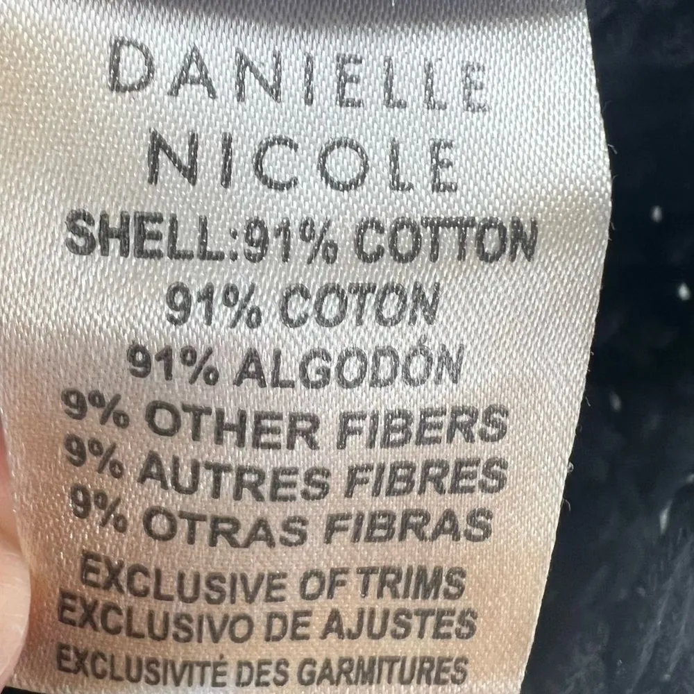 Danielle Nicole Macrame Handbag Black Fringe - Image 8