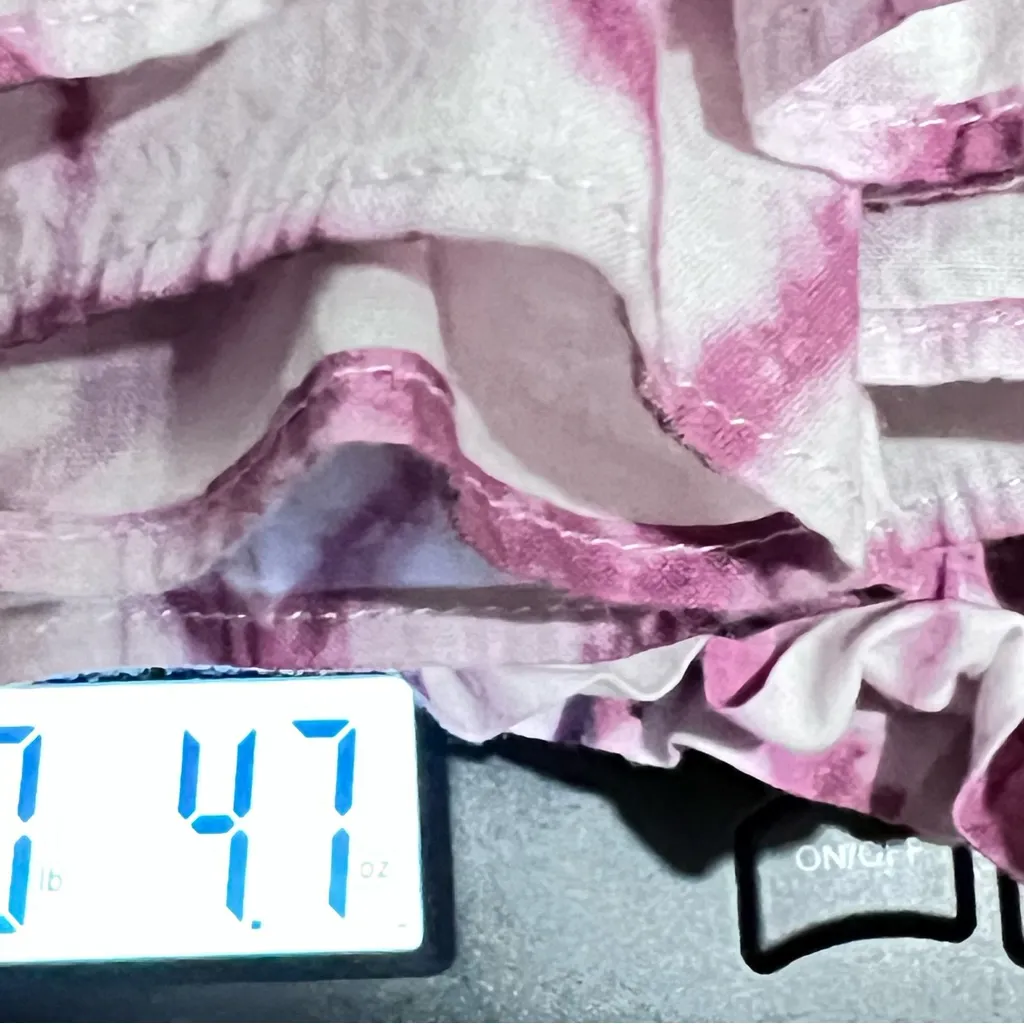 INTERMIX Pink and White Skirt - Image 9