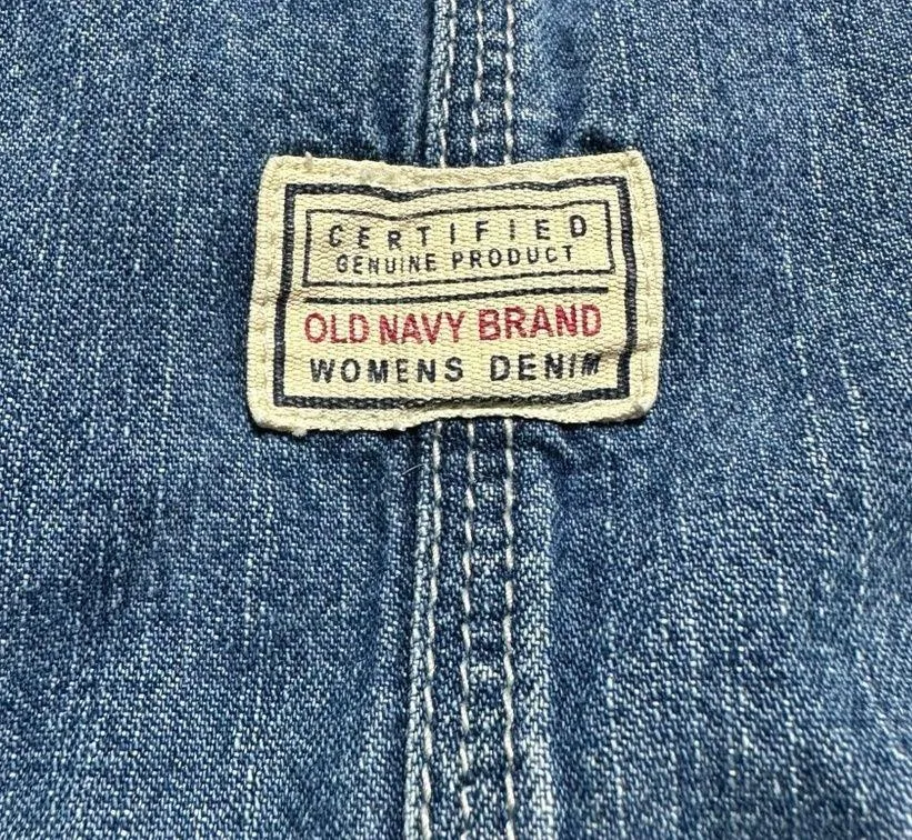 Old Navy Vintage  Kid Core Denim Jean Shorts Overalls  Medium - Image 5