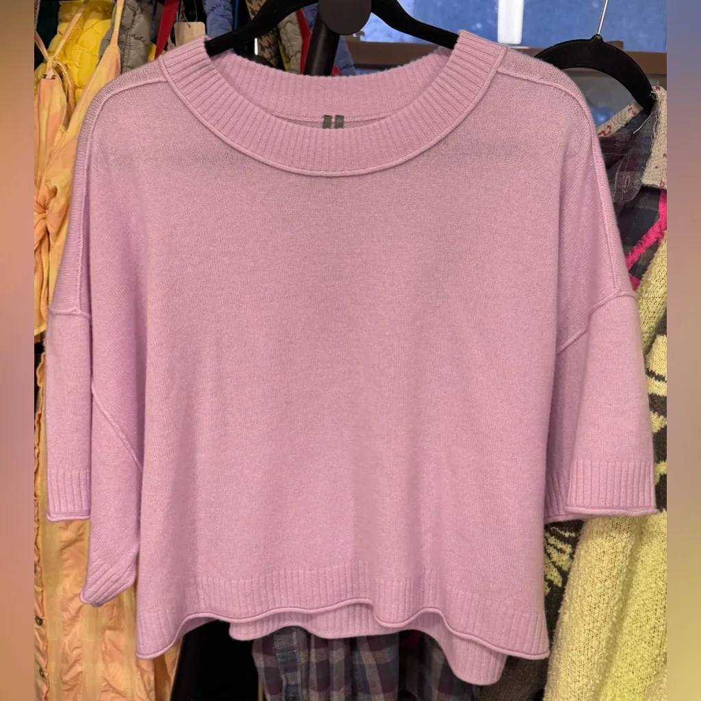 Anthropologie Light Purple Women's Sweater - Image 8