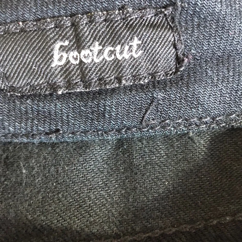 Seven7 Bootcut Black Denim Jeans 8 - Image 5