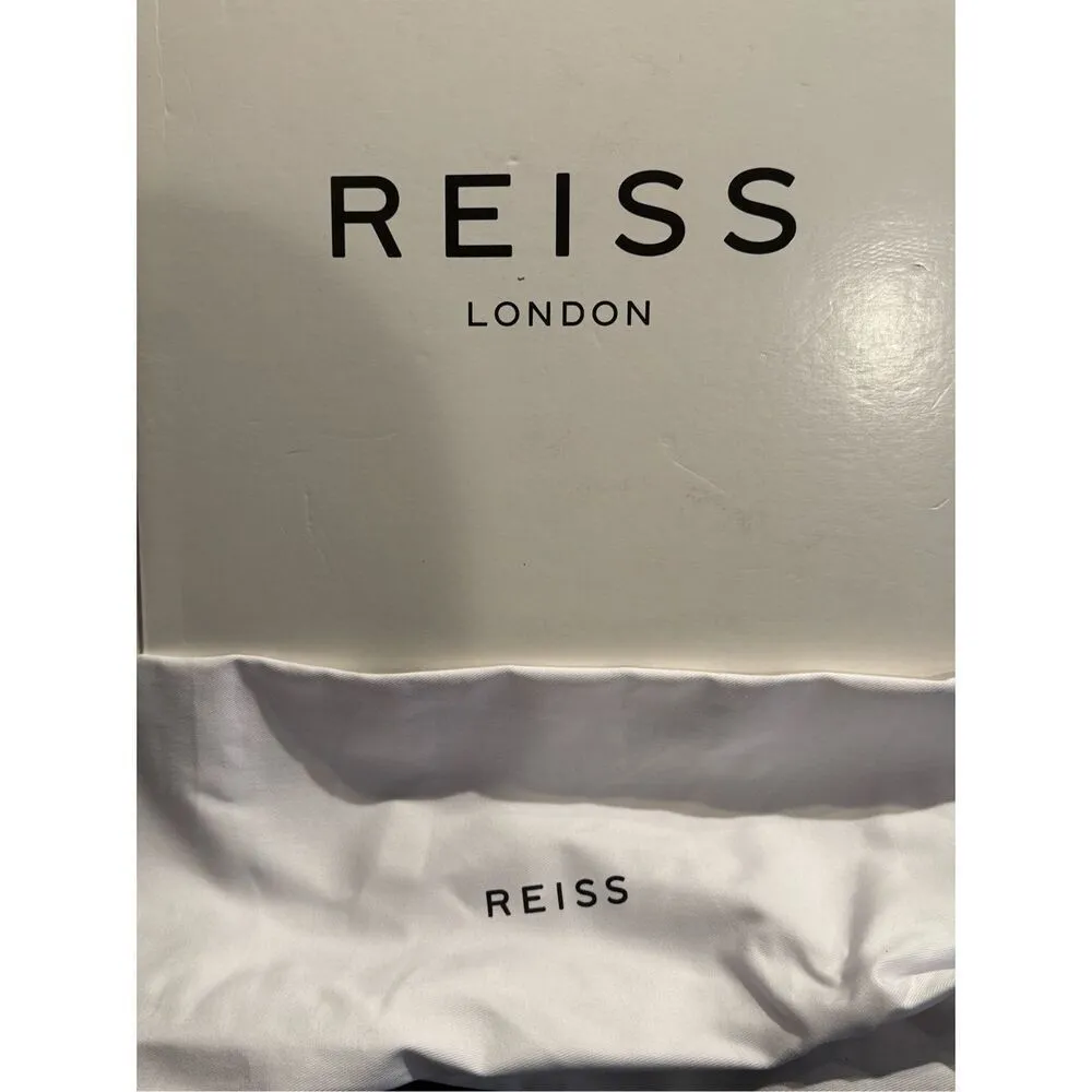 Reiss Hayworth Stiletto High bootie black size 38/ 7.5 new with box - Image 13