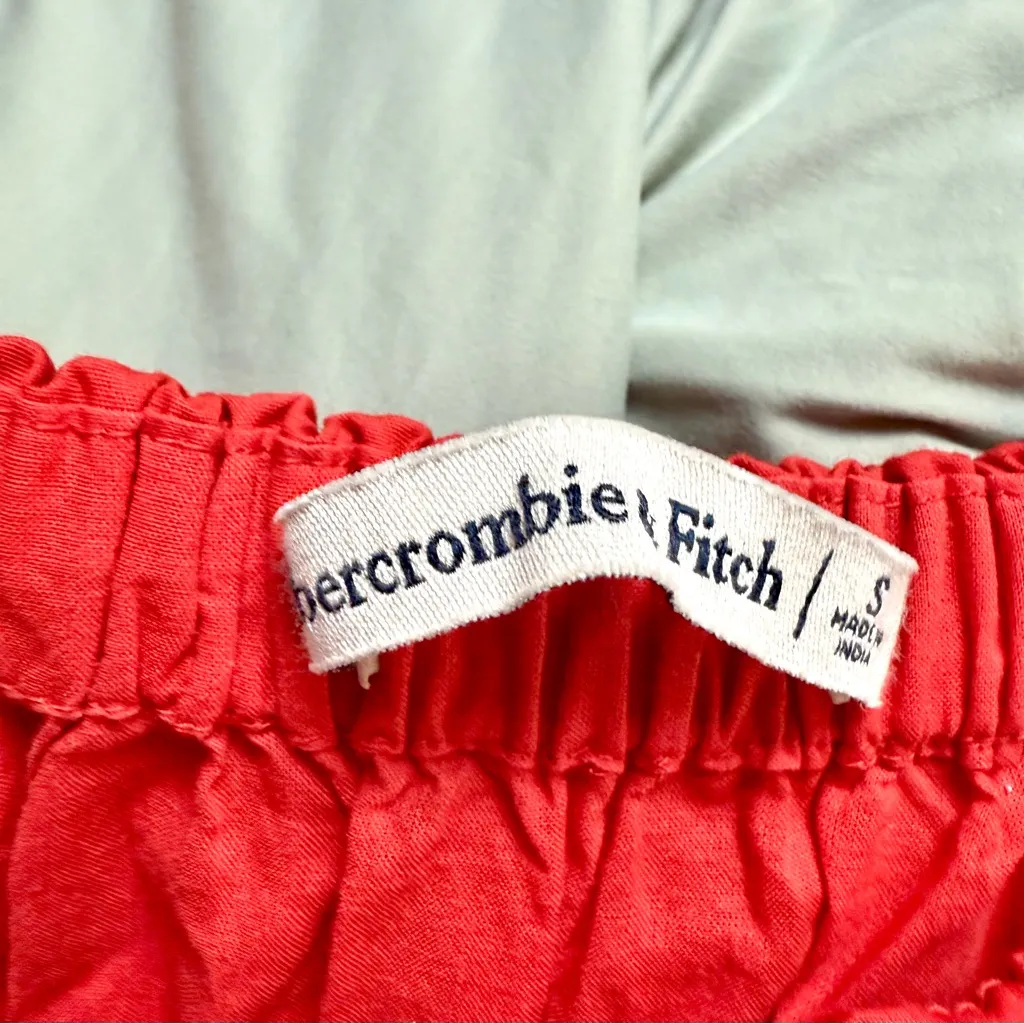 Red Abercrombie & Fitch Bubble Dress - Image 4