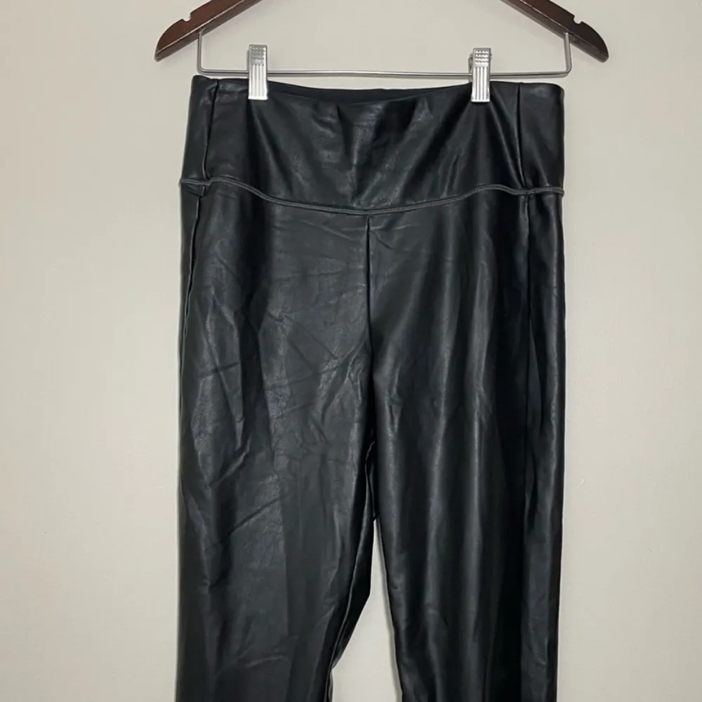 Athleta All Over Gleam Faux Leather Leggings - Image 4