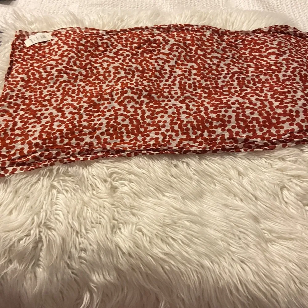 Scarf brand new Gameday girl stuff all crimson /why dot scarf long 36” wide 19” - Image 13