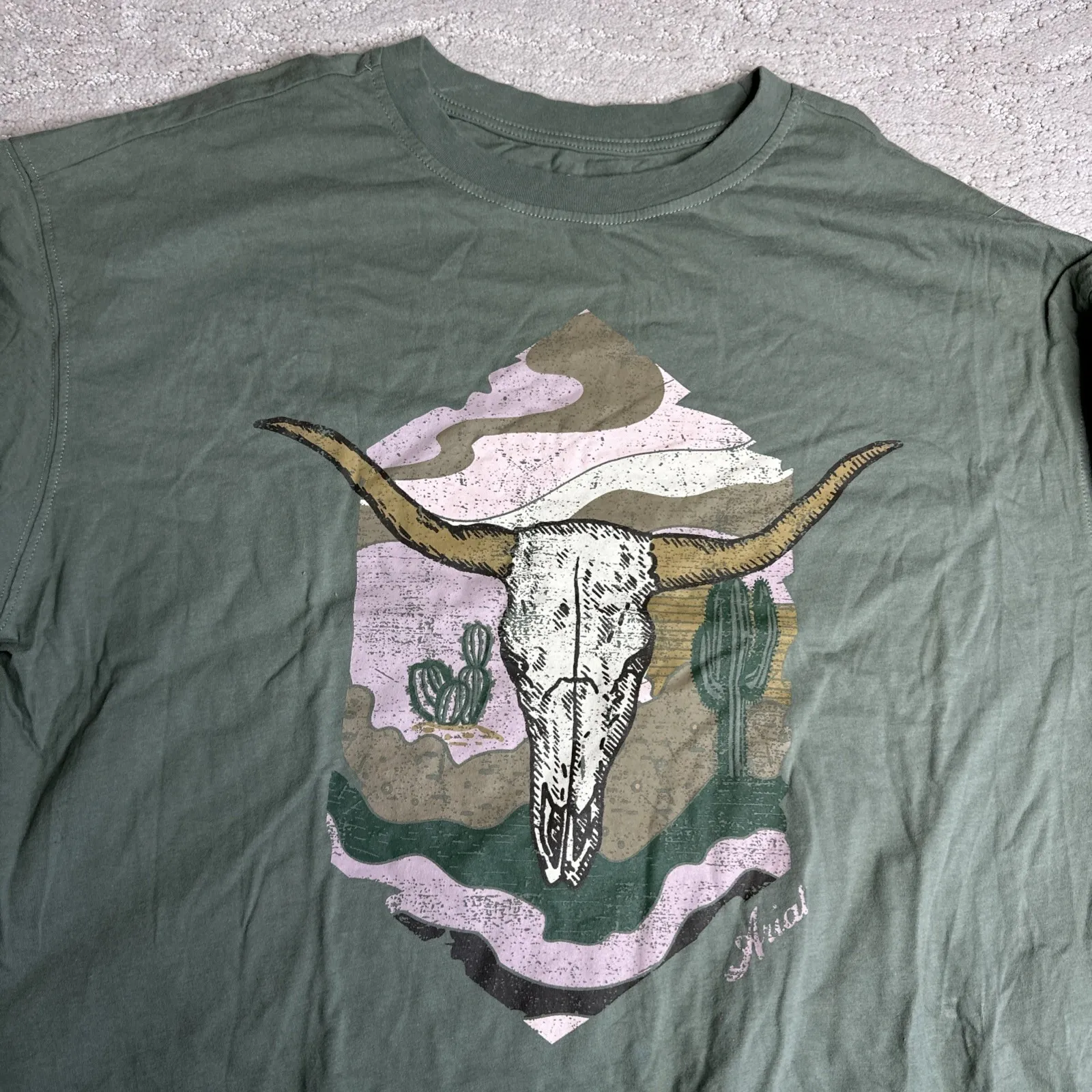 Women's Ariat Medium Boxy Crop Long Sleeve Graphic Tshirt - Image 2