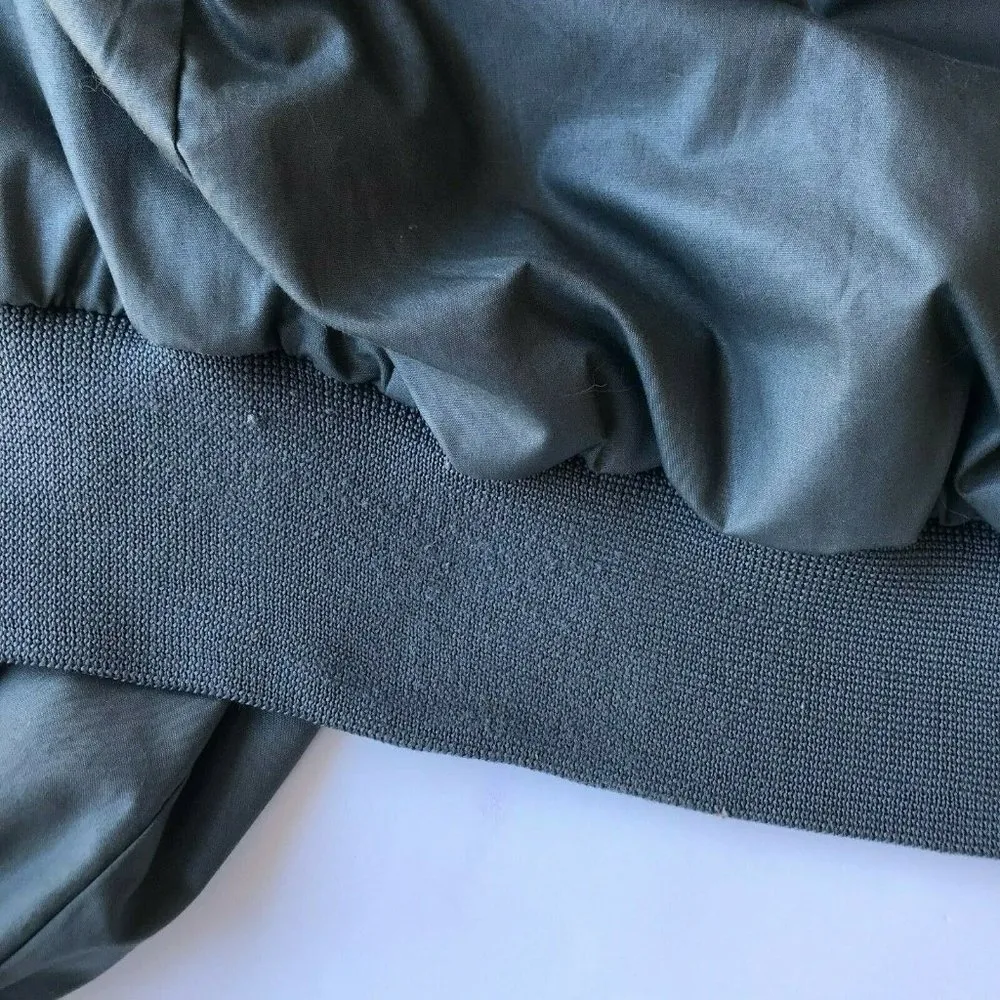 Members Only Jacket Ladies 9-10  By Europe Craft Gray Zip Snap Pockets V… - Image 10