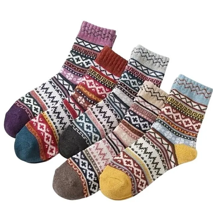 Comfortable Retro Tribal Pattern Mid - Image 5