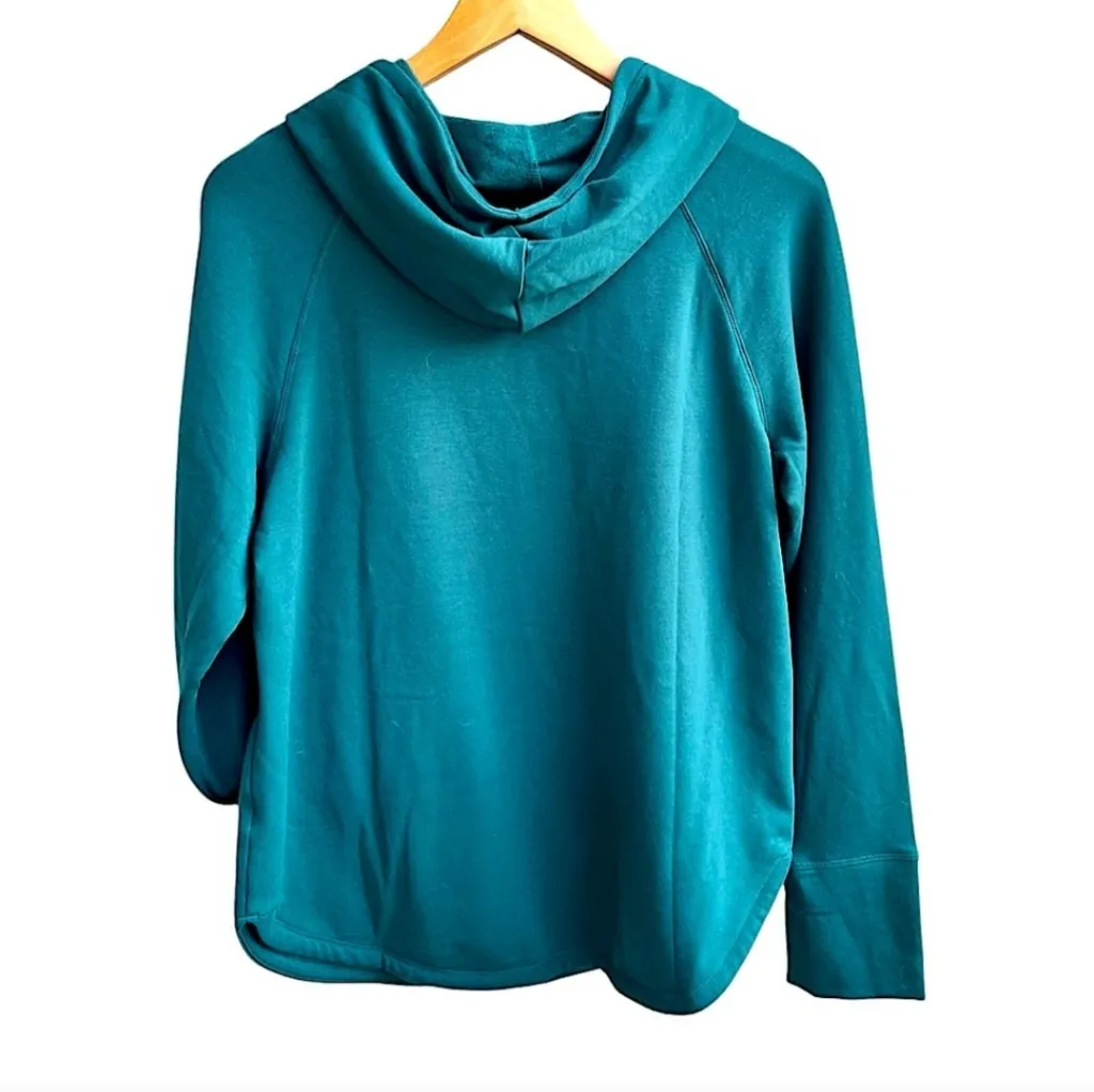 DSG Pullover Fleece Hoodie Teal Green Large - Image 2