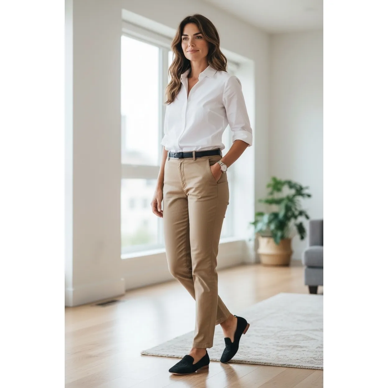 Tory Burch Black Suede Logo Loafers Women's Size 7.5 quiet luxury preppy design - Image 9