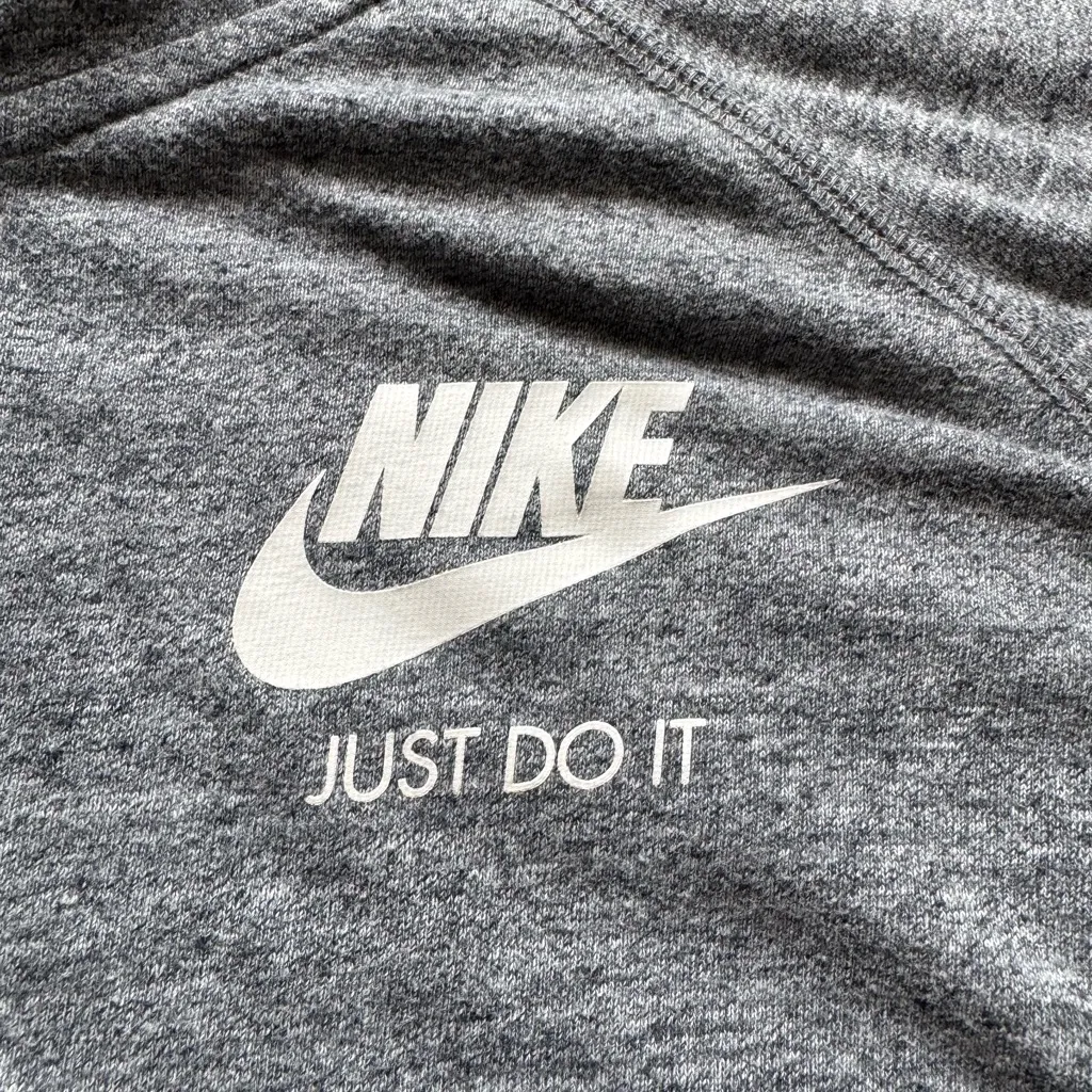 Nike Dri-Fit Gray Hoodie Zip up Women’s XL - Image 2