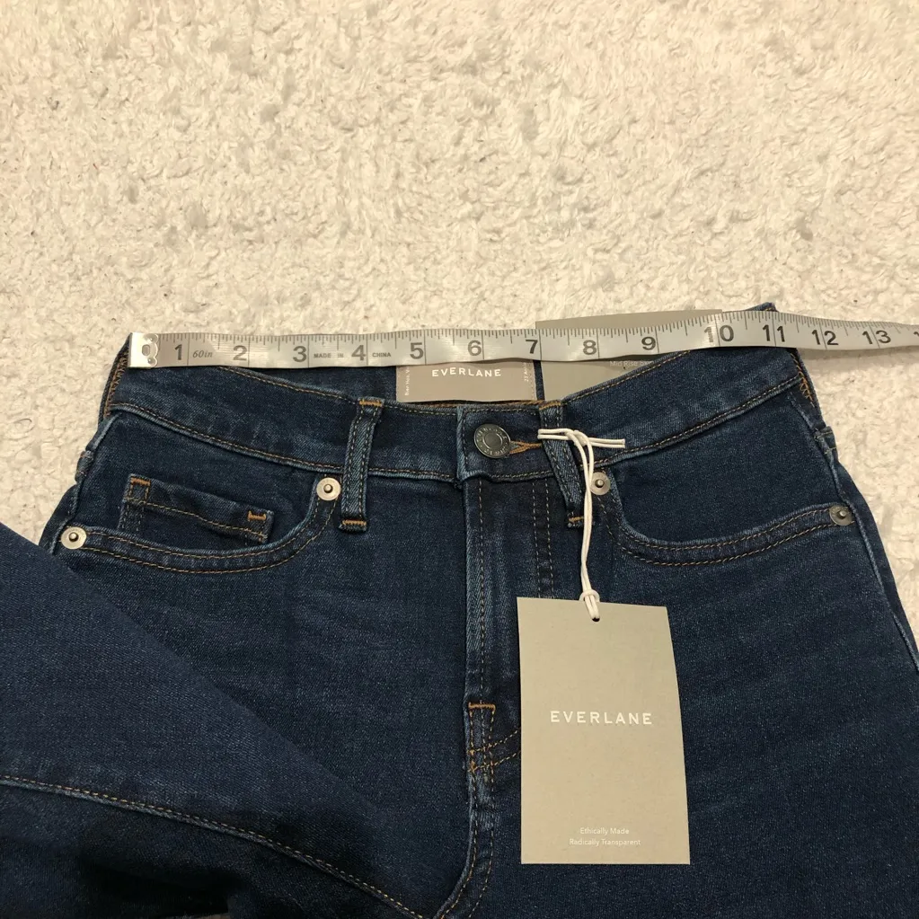 EVERLANE‎ Mid Rise Skinny Ankle Jeans Size 23 - Image 10