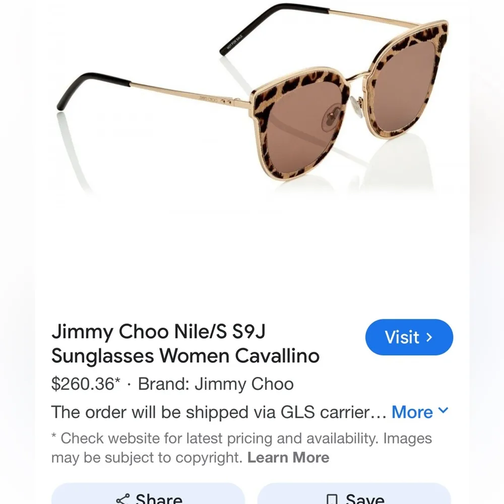 Jimmy choo sunglasses - Image 12