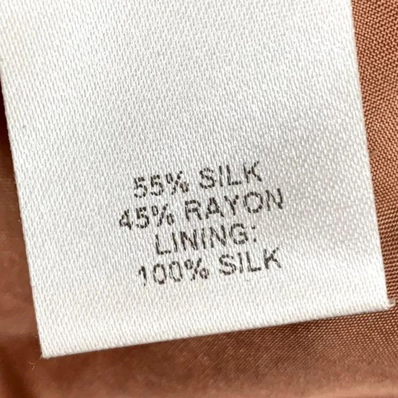 Michelle Mason Kimono Wrap Mini Dress Womens Silk Polka Dot Desert Rose 4 - Image 16