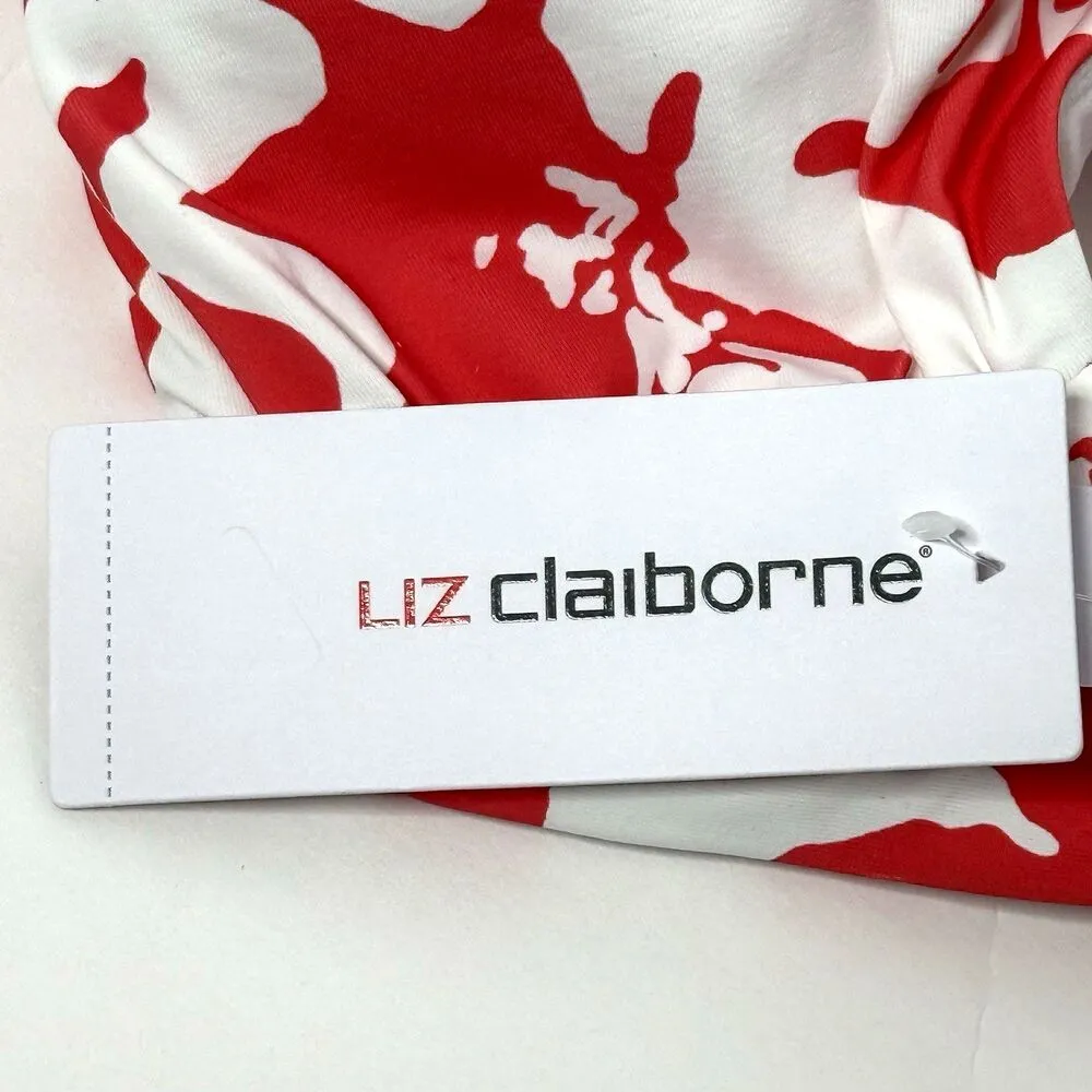 Summer Collection White Coral Floral Bra Bikini Swim Top SZ 12 NEW - Image 11