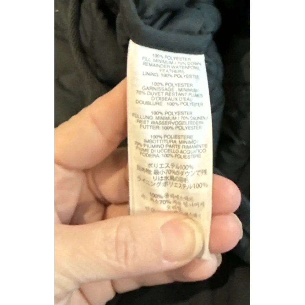 J Crew Womens Small Lightweight Down Puffer Waterfowl Field Barn Jacket Preppy Green - Image 6