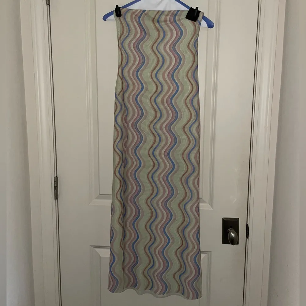 Zara Multicolor Wave Pattern Dress - Image 2