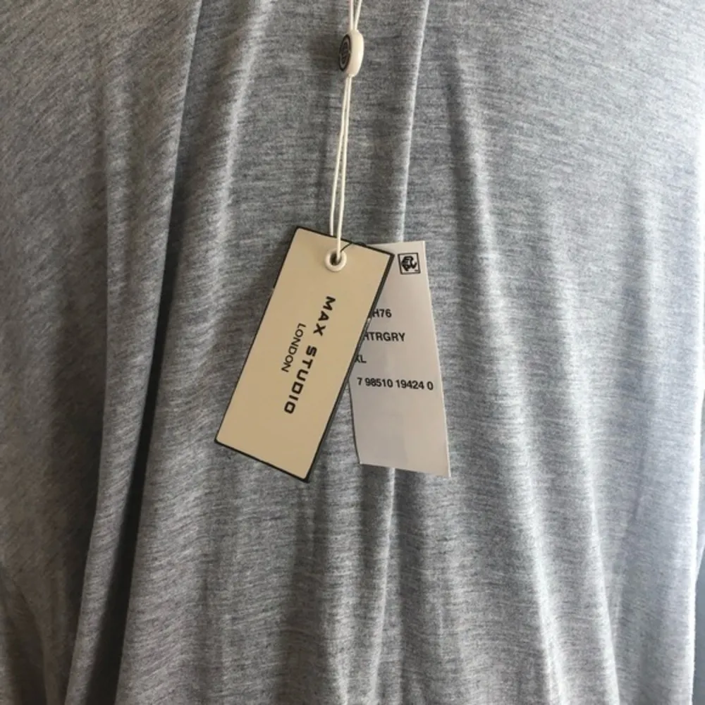 New Woman’s Max Studio Heather Jersey Top sz XL - Image 8