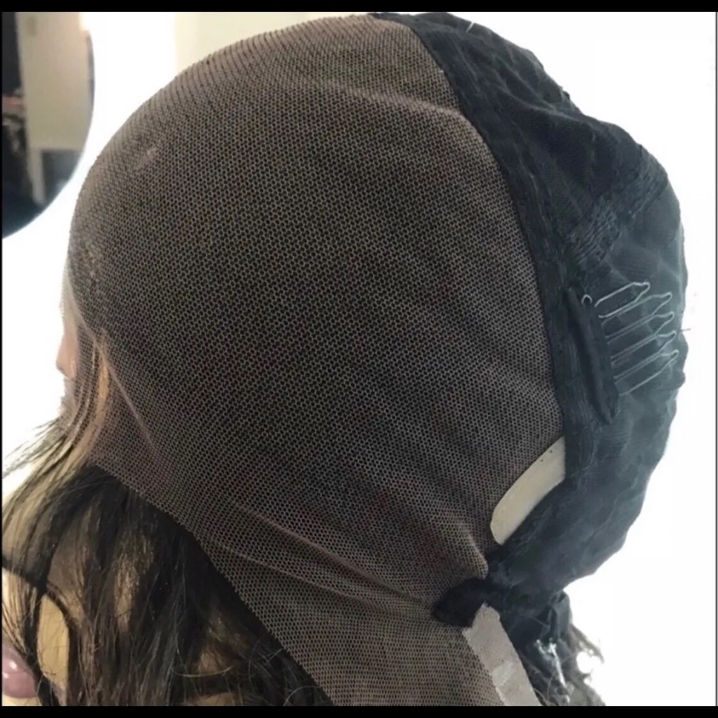 Off black dark brown wig Thick Freepart Wig 2020 - Image 8