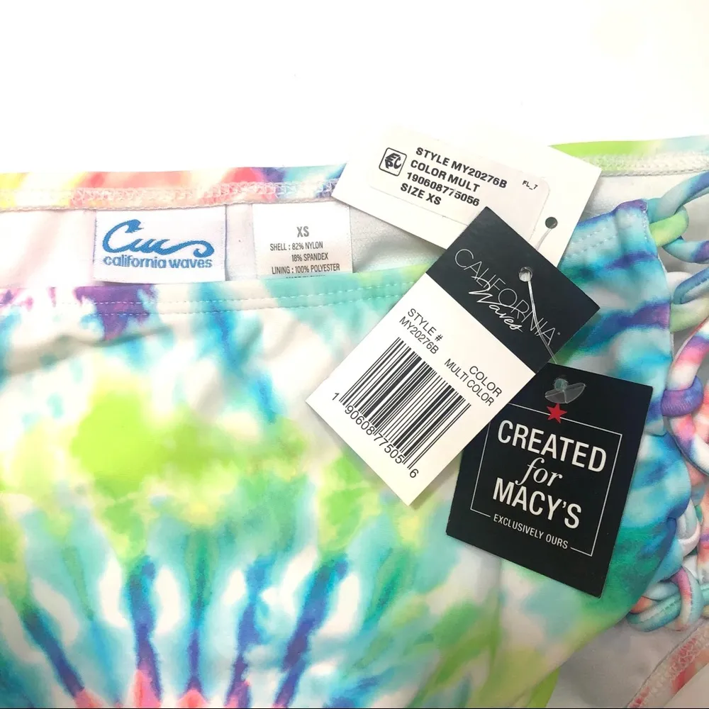 California Waves high waist bikini swim bottom - Image 3