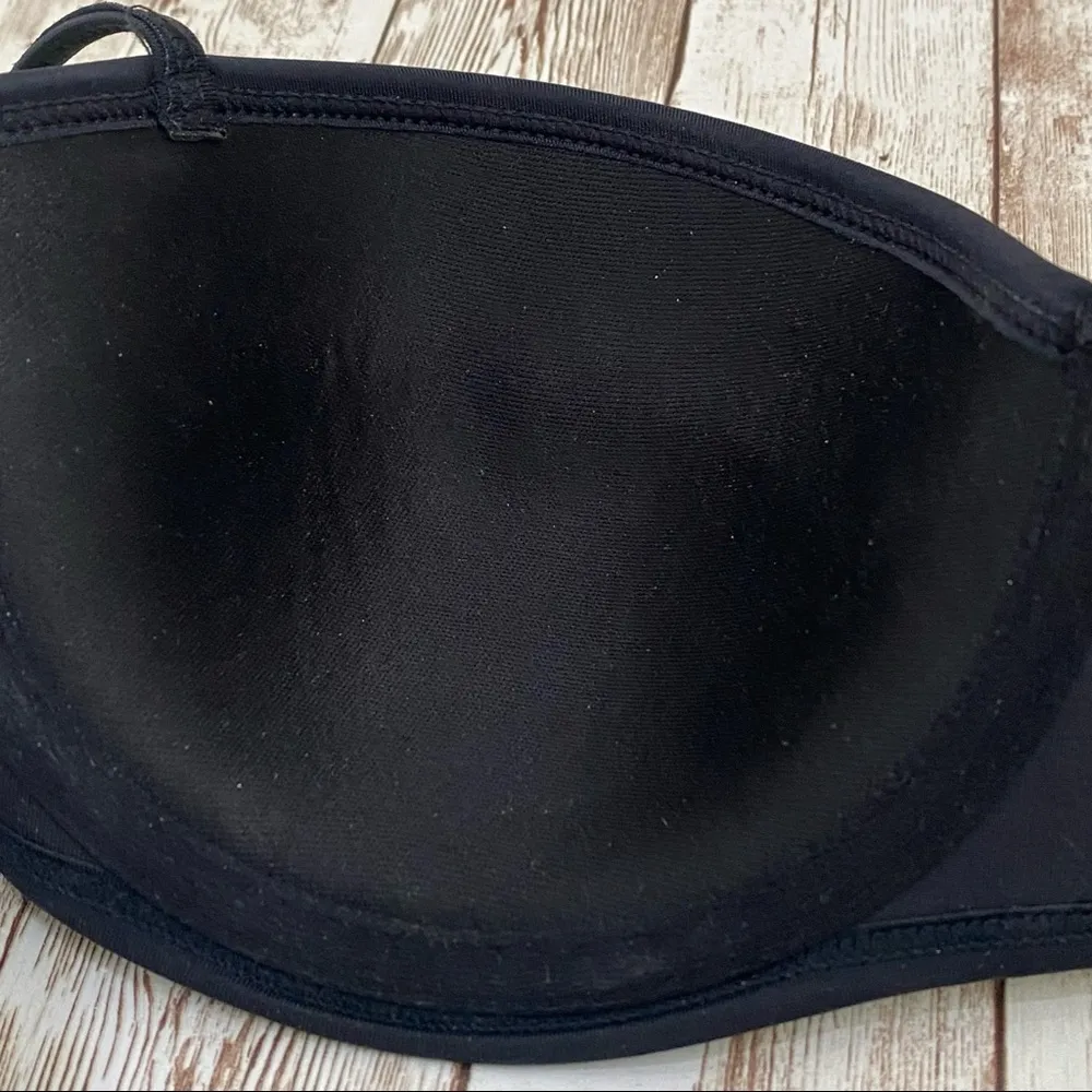 TRIANGL Swimwear Blue Neon Multicolor Neoprene Milly Bikini Top Size Small - Image 8