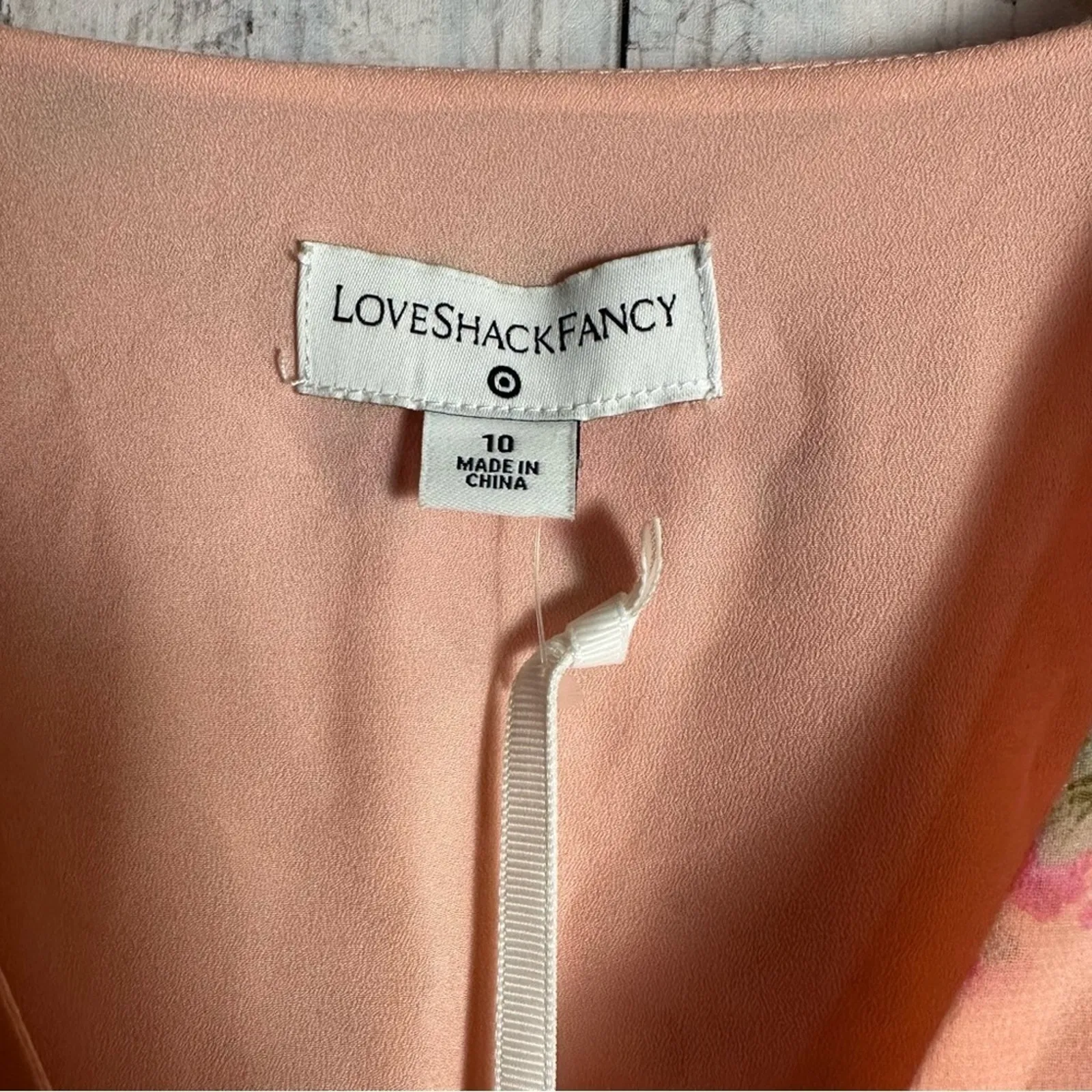 LoveShackFancy x Target Pink Floral Ruffle Dress NEW - Image 4