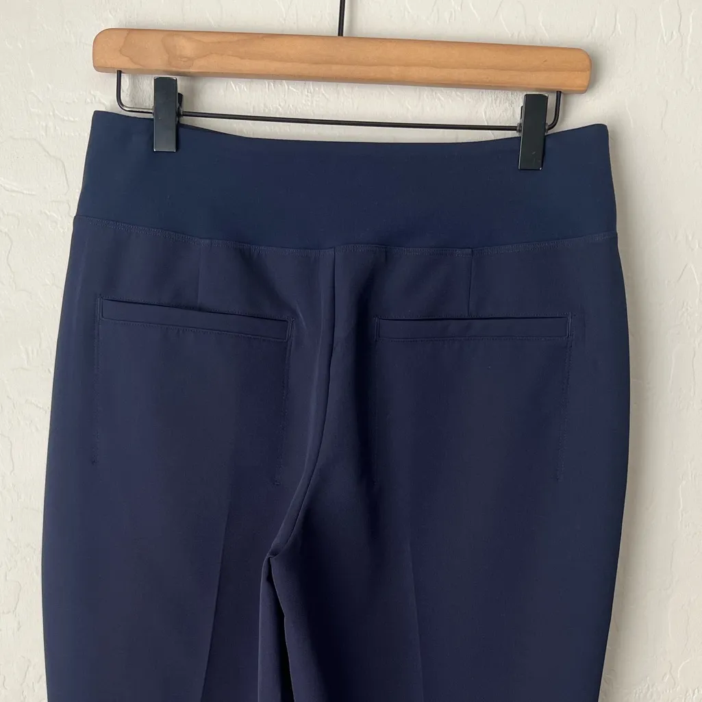 Athleta endless high rise straight leg pants navy 6 - Image 9